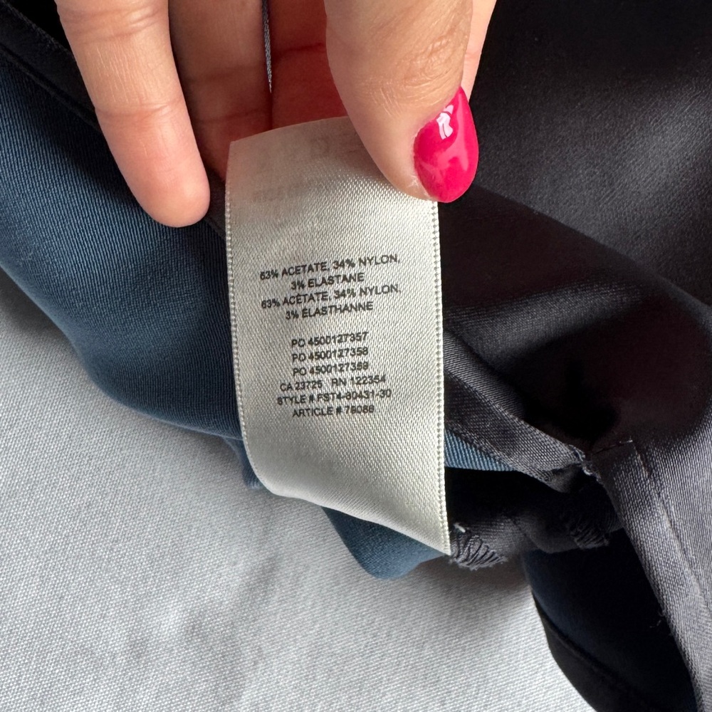Aritzia Grey satin midi dress - Picture 10 of 10